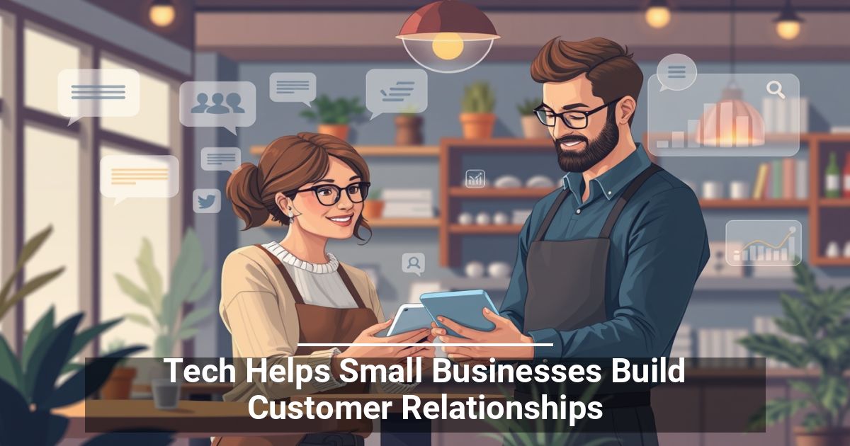 Tech Helps Small Businesses Build Customer Relationships